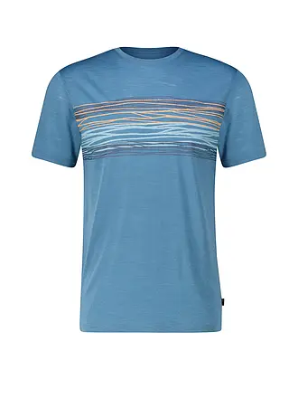 MERU | Herren Funktionsshirt Laholm Woolmix | petrol